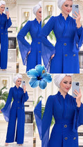 Jumpsuit Königsblau
