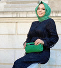 Spitzenkleid Navy-Blau