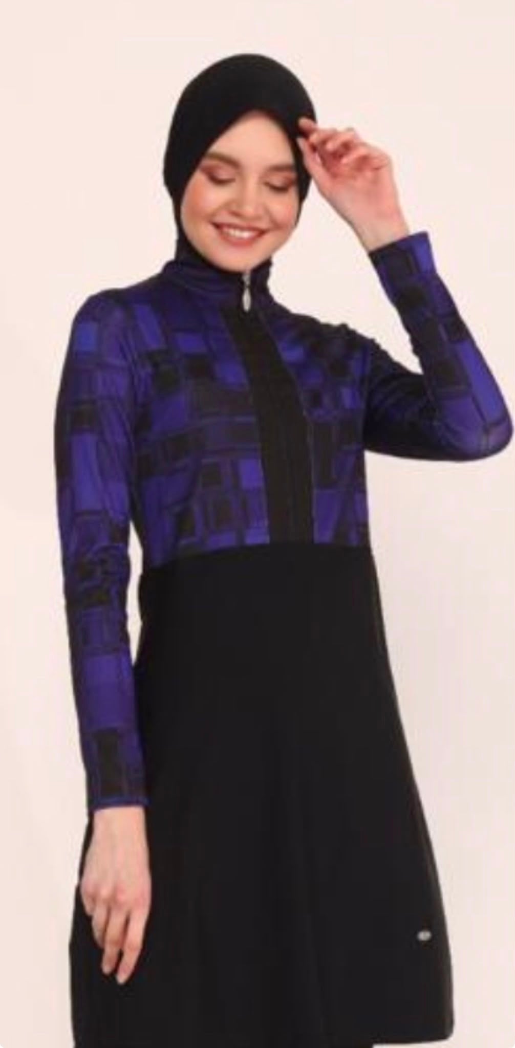 Burkini Marineblau Modern