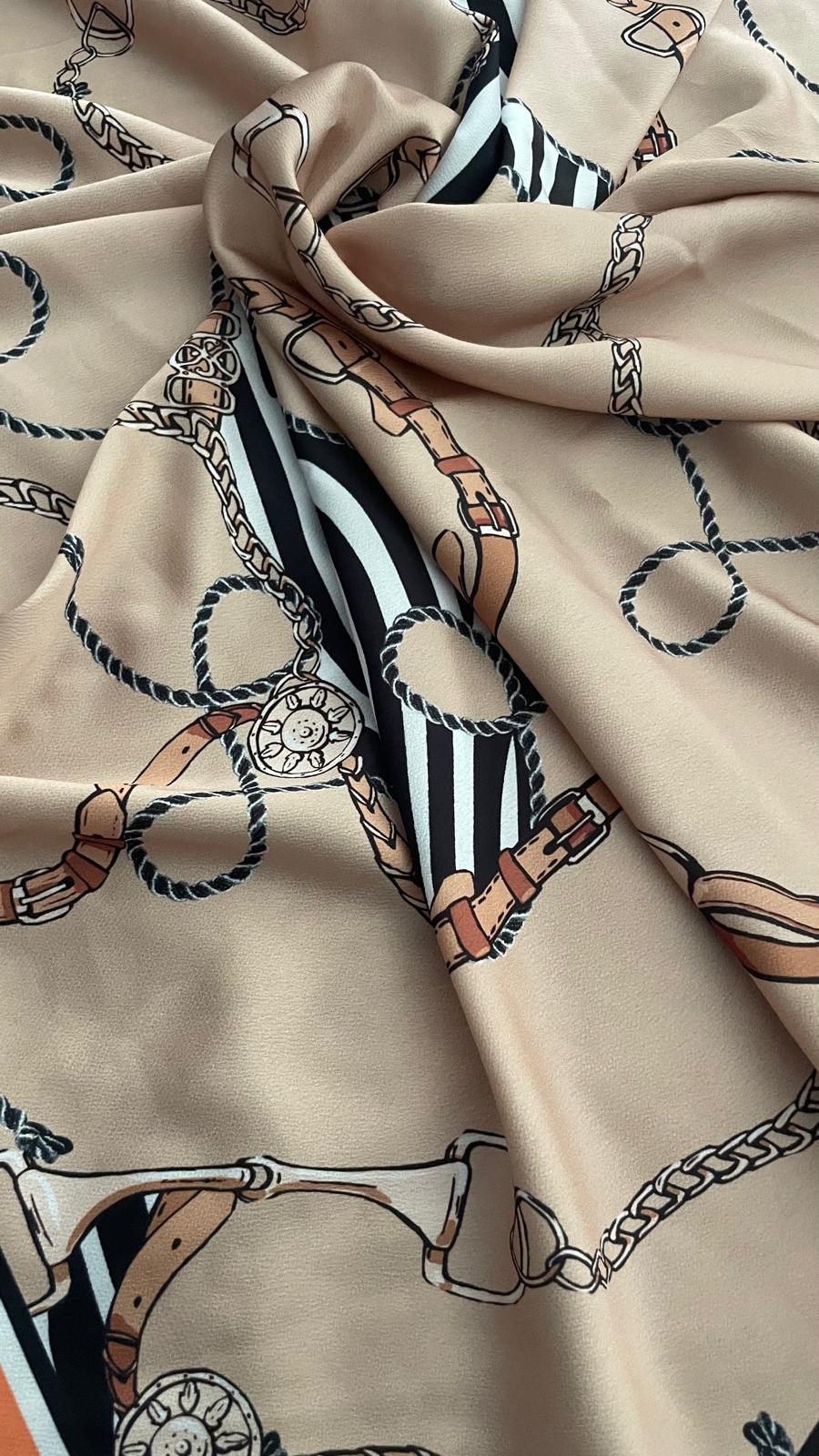 Schal Beige